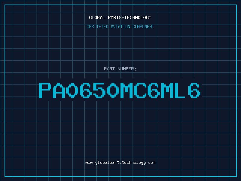 Aviation Part PA0650MC6ML6