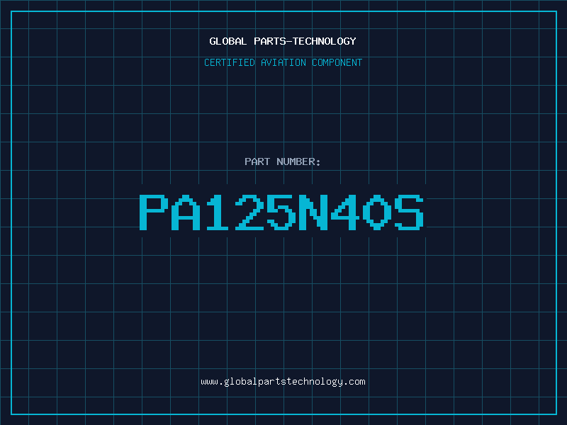Aviation Part PA125N40S