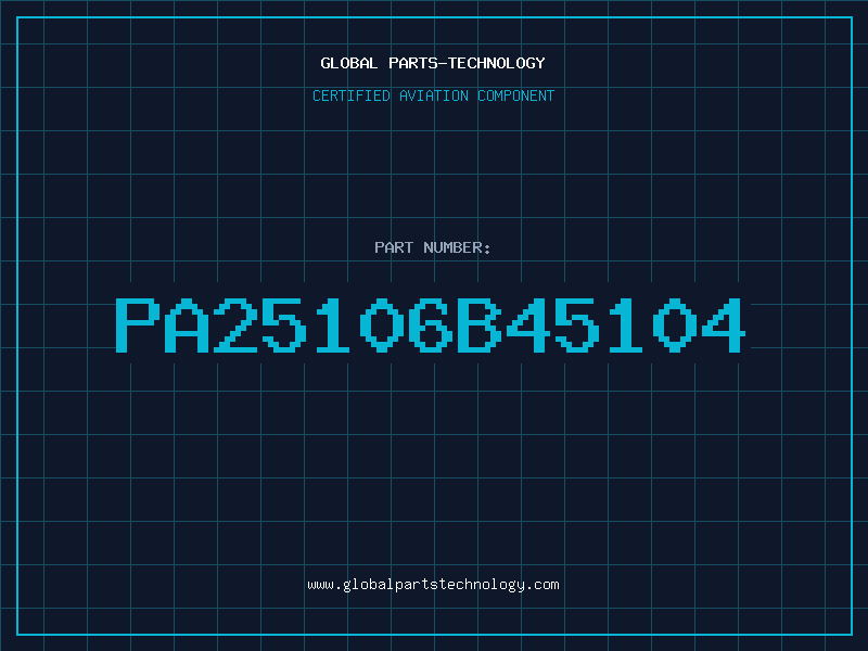 Aviation Part PA25106B45104