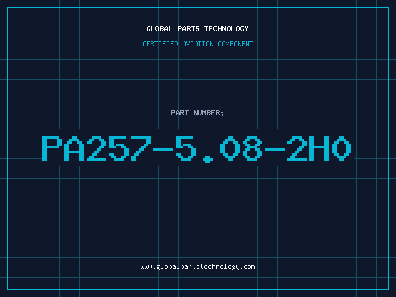 Aviation Part PA257-5.08-2H0