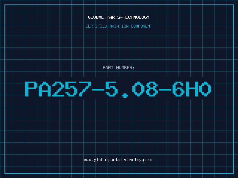 Aviation Part PA257-5.08-6H0