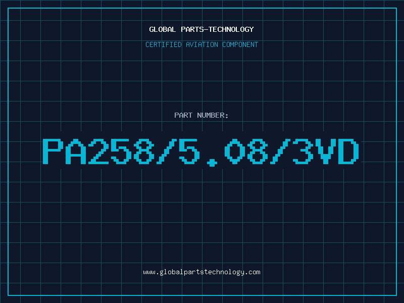 Aviation Part PA258/5.08/3VD