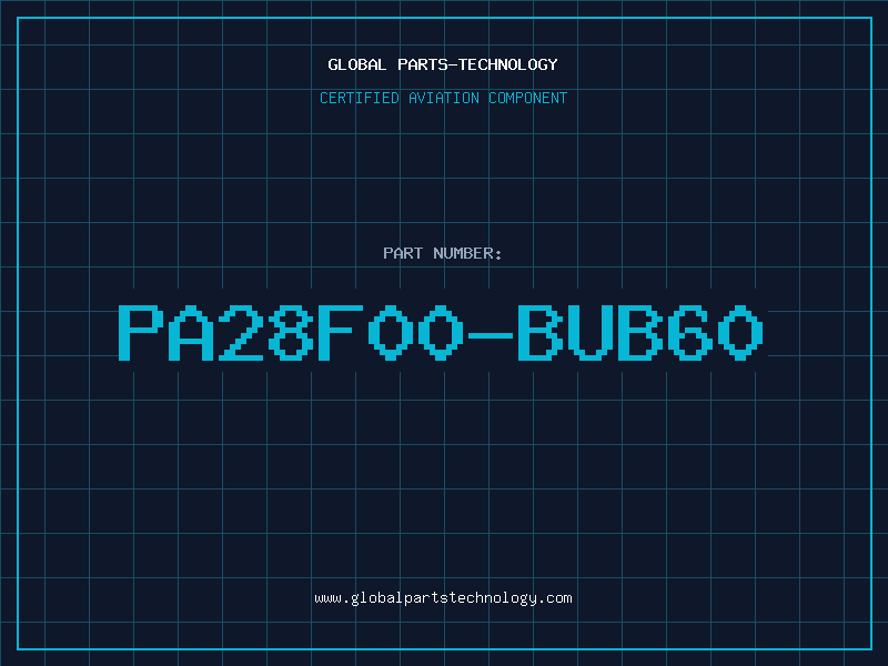 Aviation Part PA28F00-BUB60