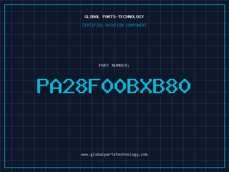 Aviation Part PA28F00BXB80