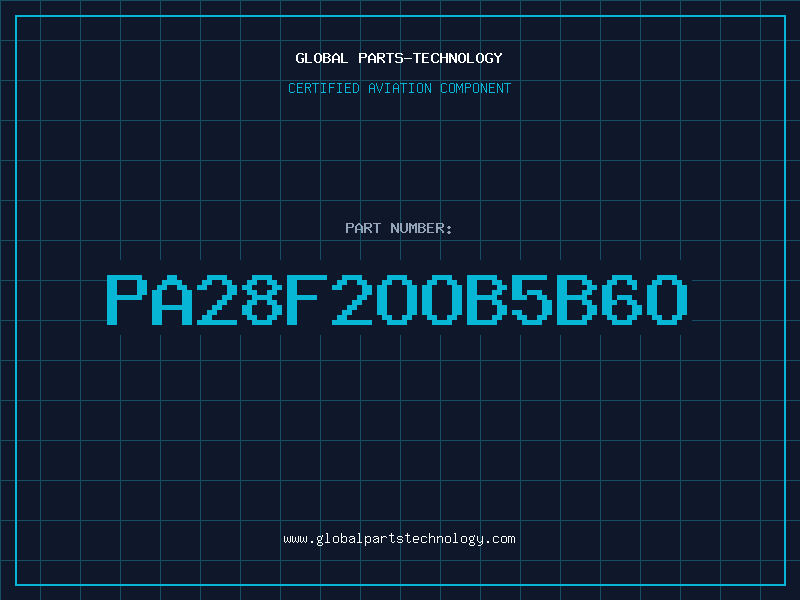 Aviation Part PA28F2OOB5B6O