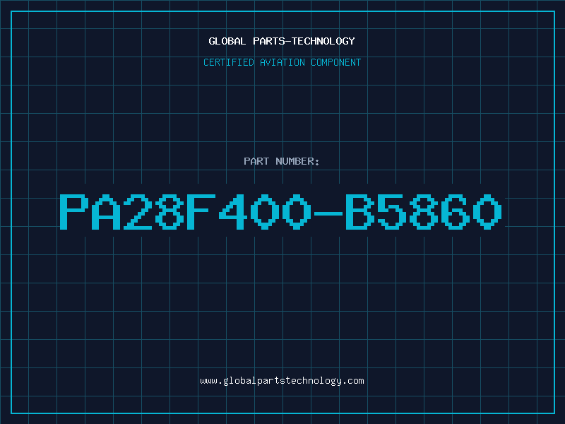 Aviation Part PA28F400-B5860