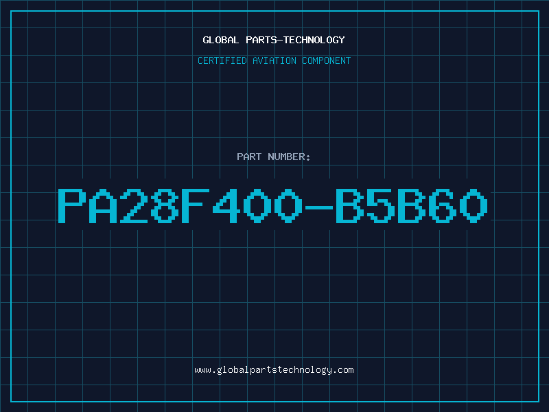 Aviation Part PA28F400-B5B60