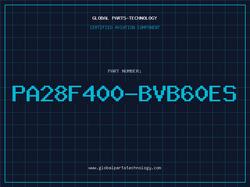 Aviation Part PA28F400-BVB60ES