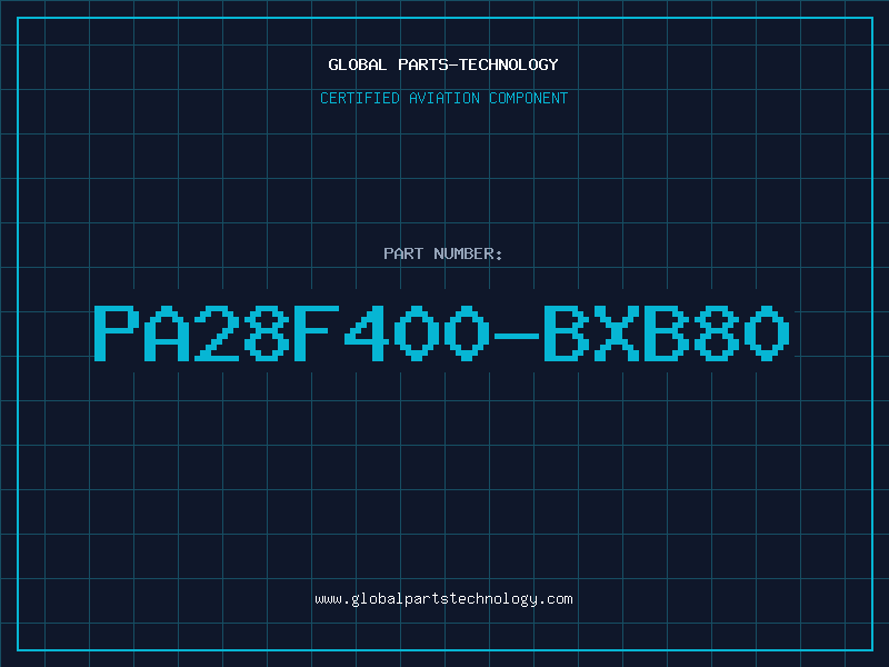 Aviation Part PA28F400-BXB80