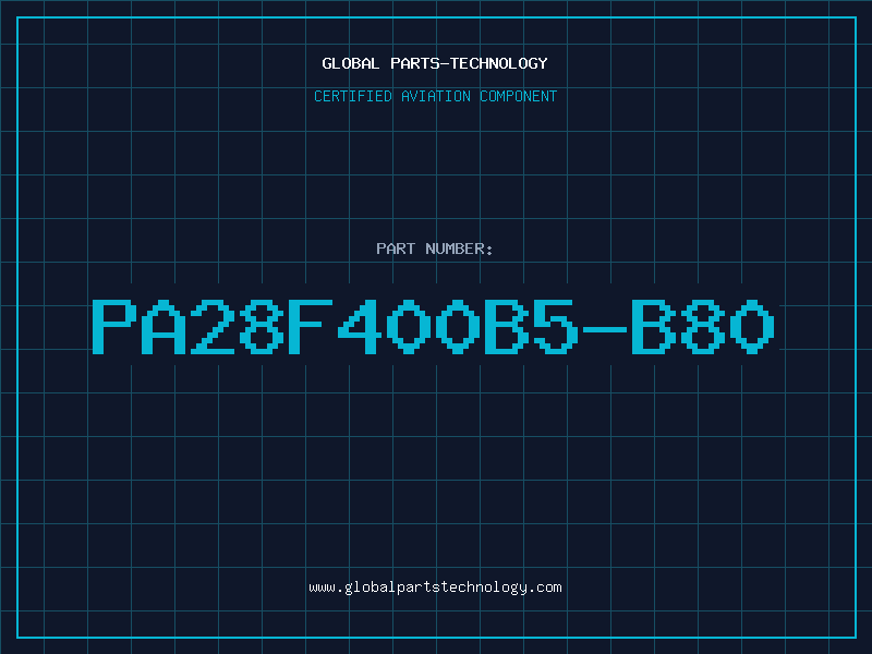 Aviation Part PA28F400B5-B80