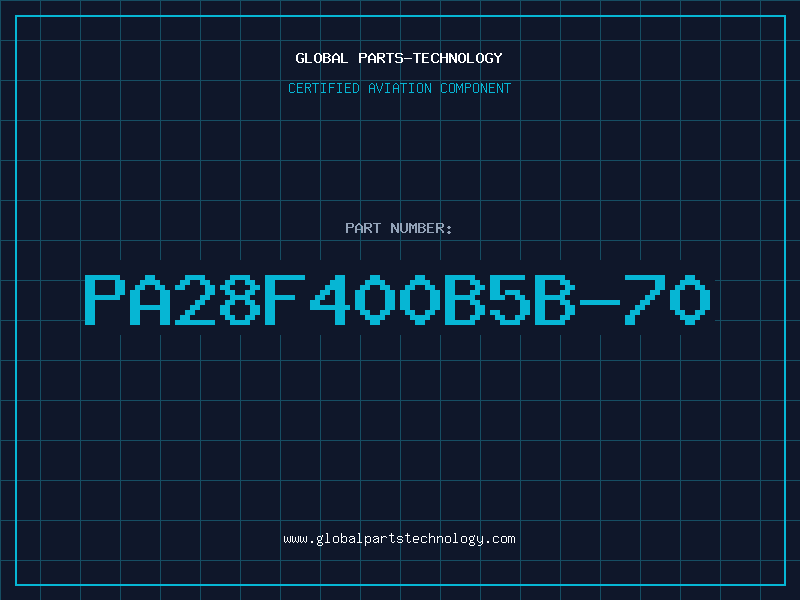 Aviation Part PA28F400B5B-70