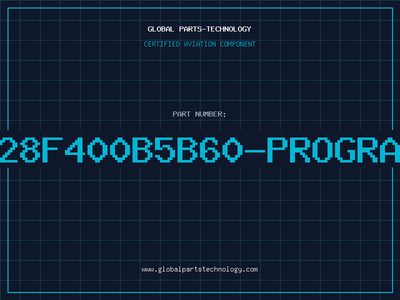 Aviation Part PA28F400B5B60-PROGRAMM