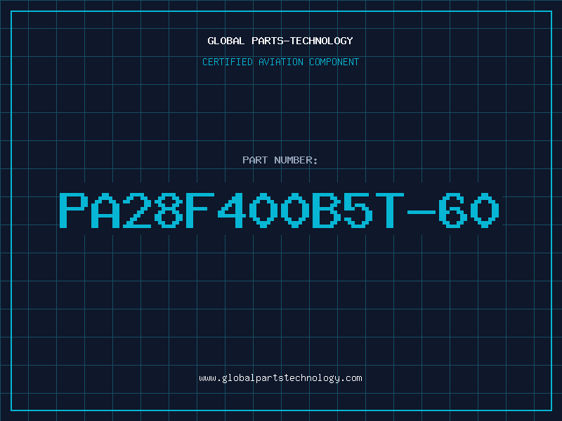 Aviation Part PA28F400B5T-60