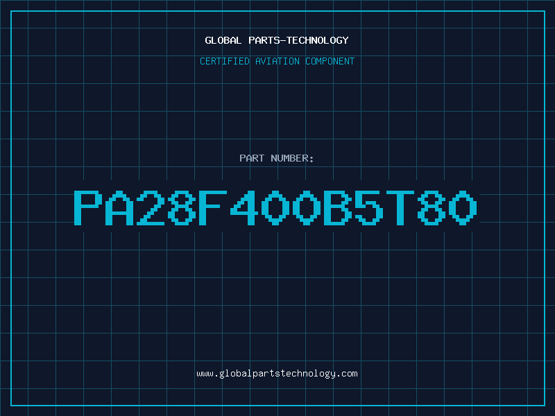 Aviation Part PA28F400B5T80