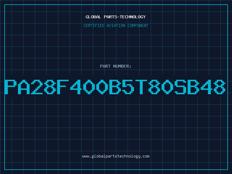 Aviation Part PA28F400B5T80SB48