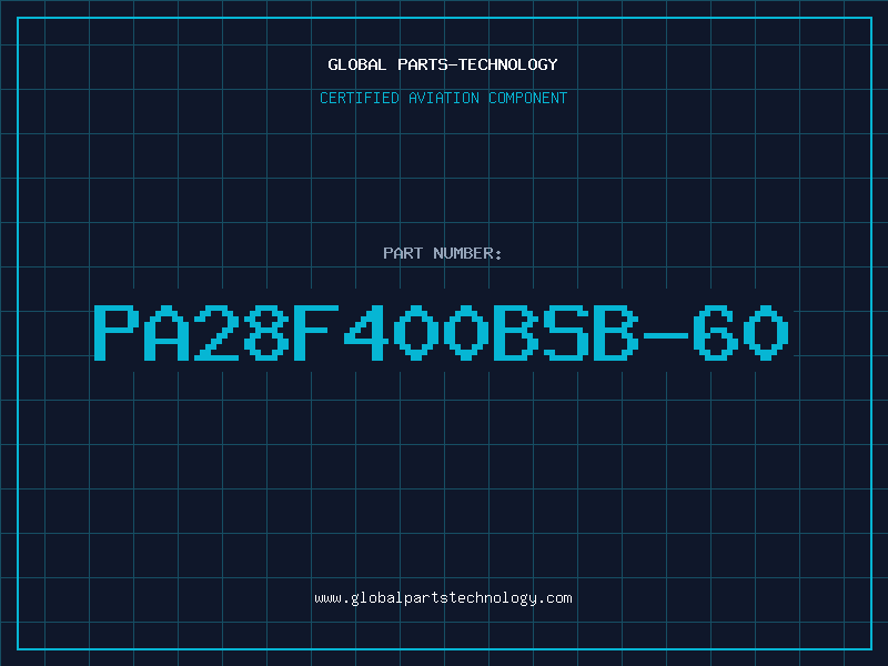 Aviation Part PA28F400BSB-60