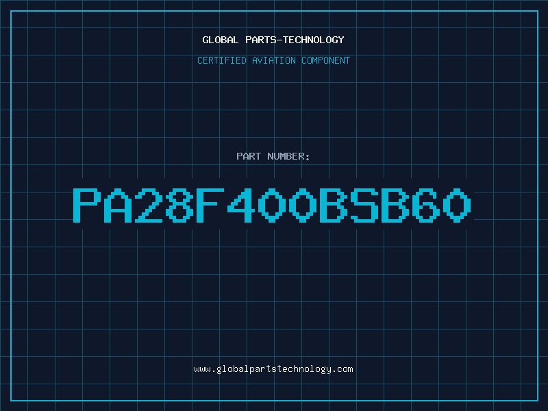 Aviation Part PA28F400BSB60