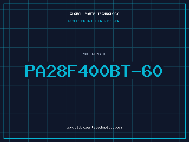 Aviation Part PA28F400BT-60