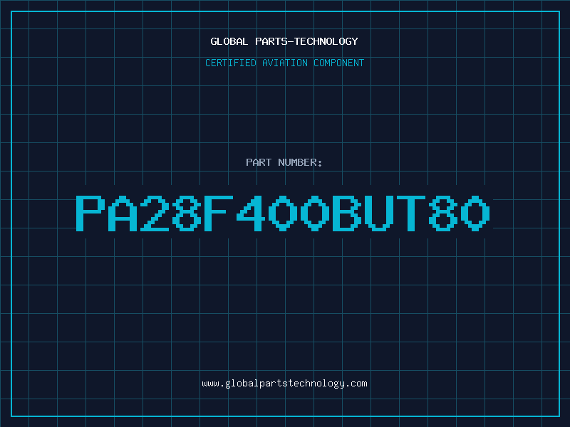 Aviation Part PA28F400BUT80