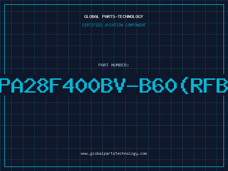 Aviation Part PA28F400BV-B60(RFB