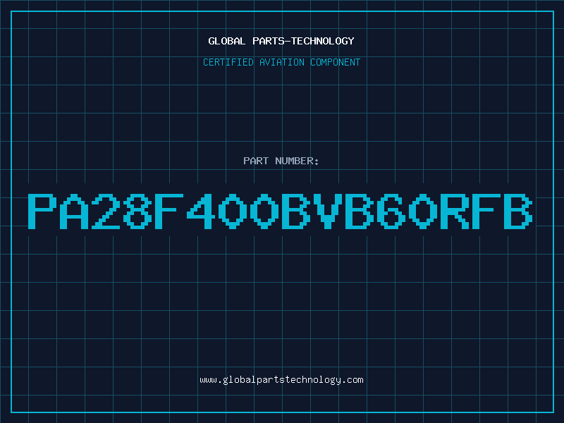 Aviation Part PA28F400BVB60RFB