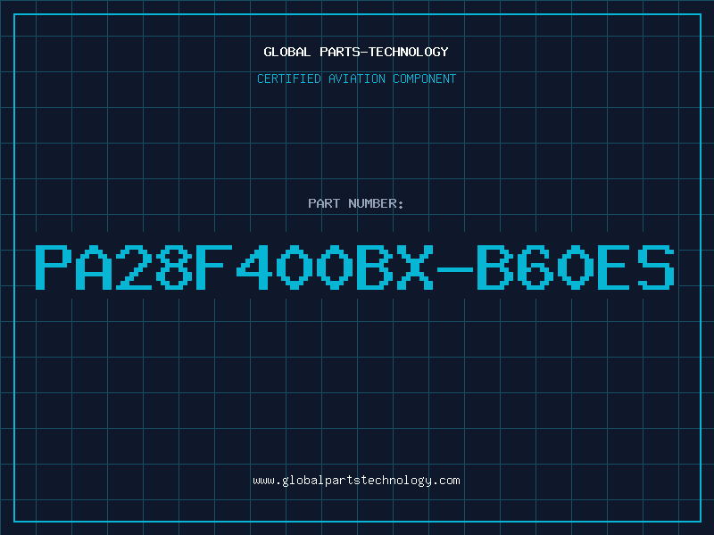 Aviation Part PA28F400BX-B60ES