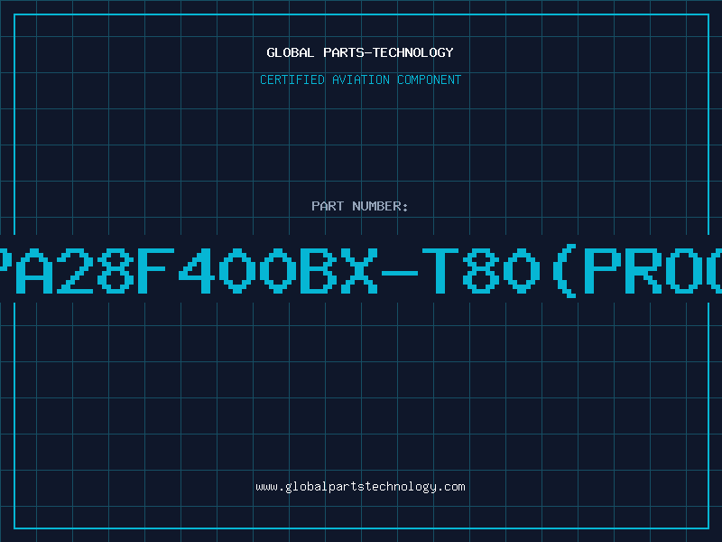 Aviation Part PA28F400BX-T80(PROG