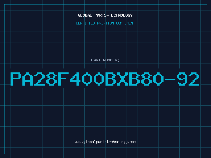 Aviation Part PA28F400BXB80-92