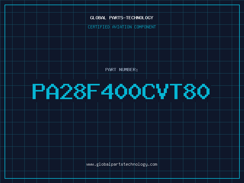 Aviation Part PA28F400CVT80