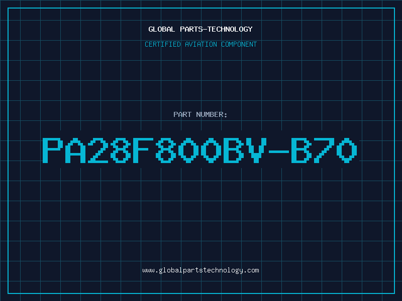 Aviation Part PA28F800BV-B70