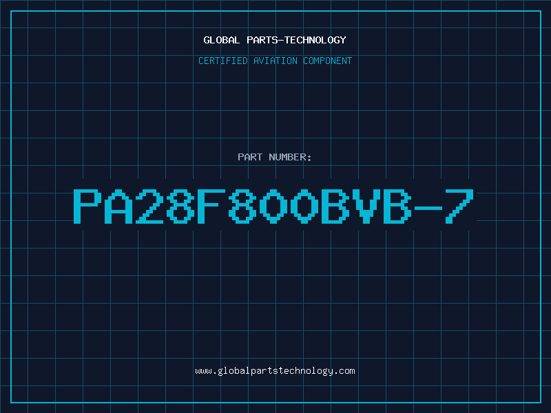 Aviation Part PA28F800BVB-7