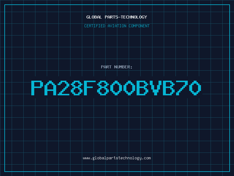 Aviation Part PA28F800BVB70