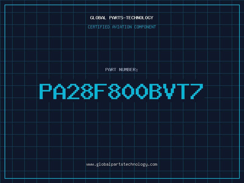Aviation Part PA28F800BVT7