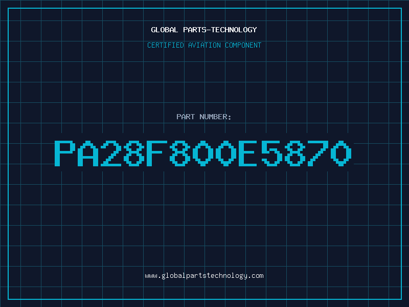 Aviation Part PA28F800E5870