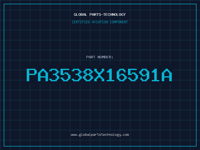Aviation Part PA3538X16591A