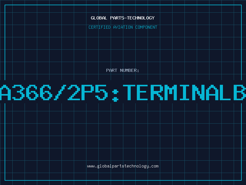 Aviation Part PA366/2P5:TERMINALBL