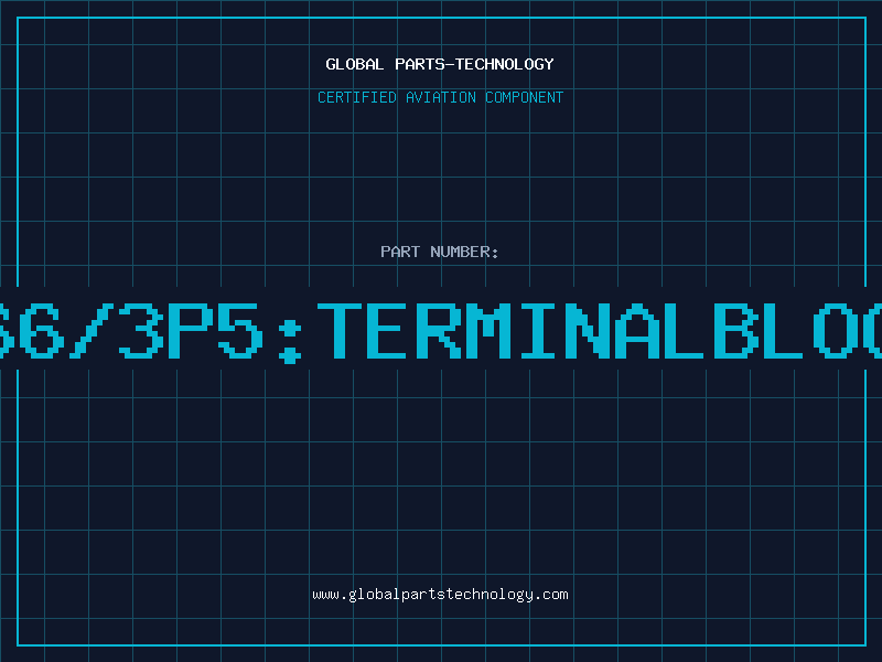 Aviation Part PA366/3P5:TERMINALBLOCKS3
