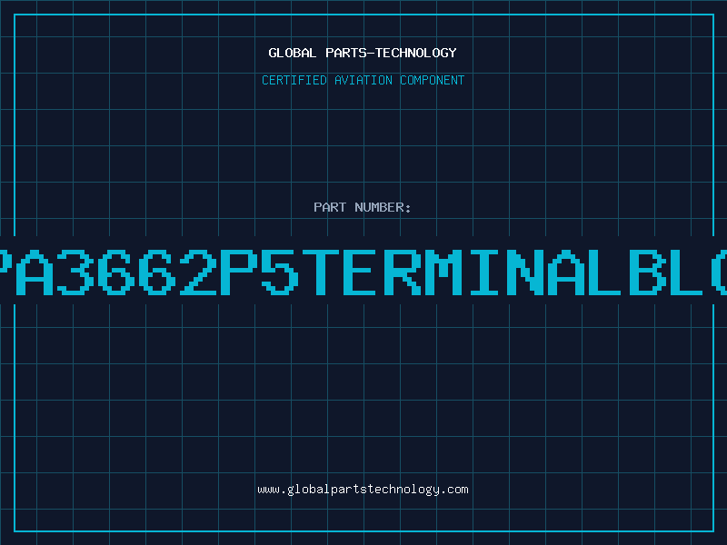 Aviation Part PA3662P5TERMINALBLO