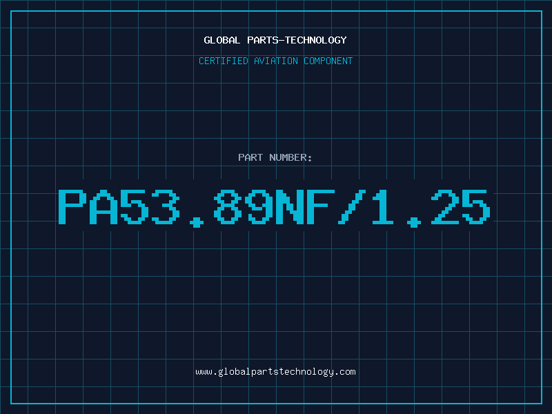 Aviation Part PA53.89NF/1.25