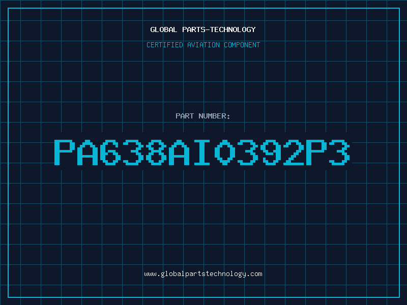 Aviation Part PA638AI0392P3