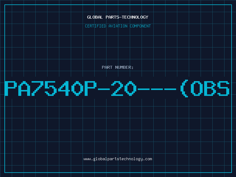 Aviation Part PA7540P-20---(OBS