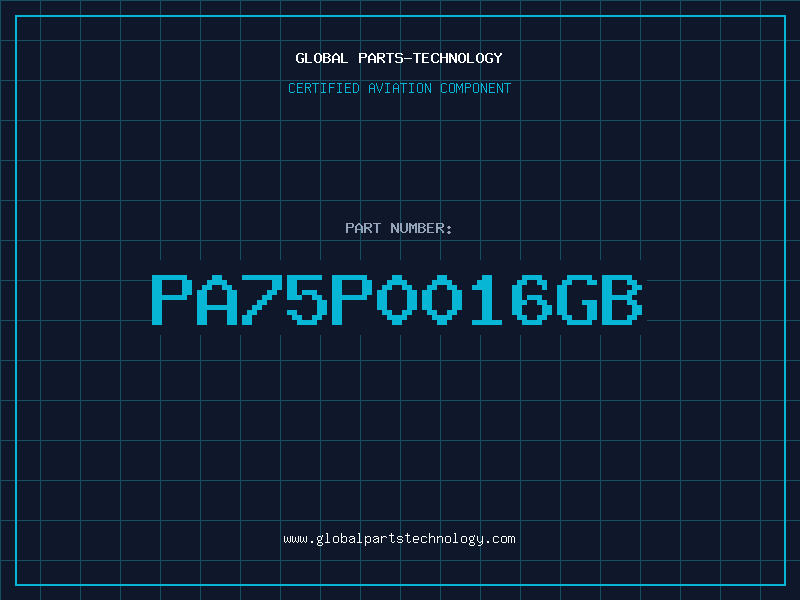 Aviation Part PA75P0016GB