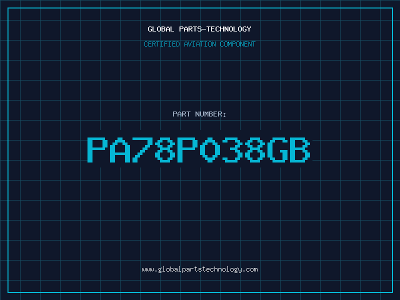 Aviation Part PA78P038GB