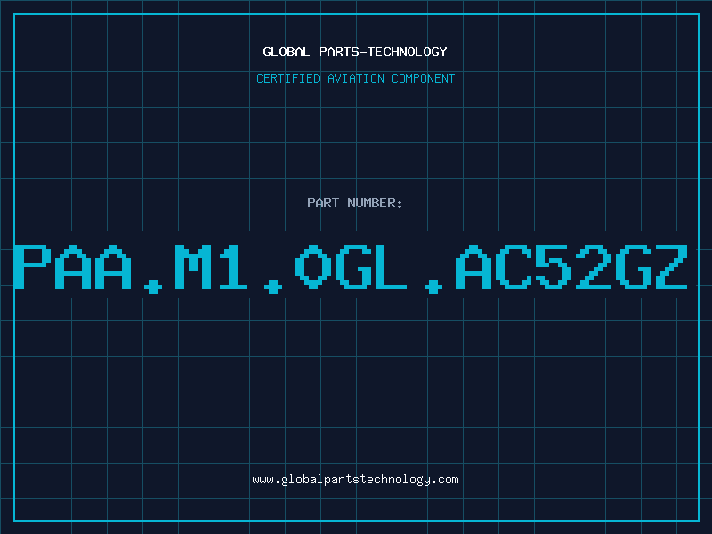 Aviation Part PAA.M1.0GL.AC52GZ