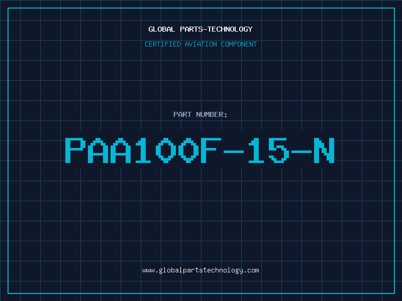 Aviation Part PAA100F-15-N