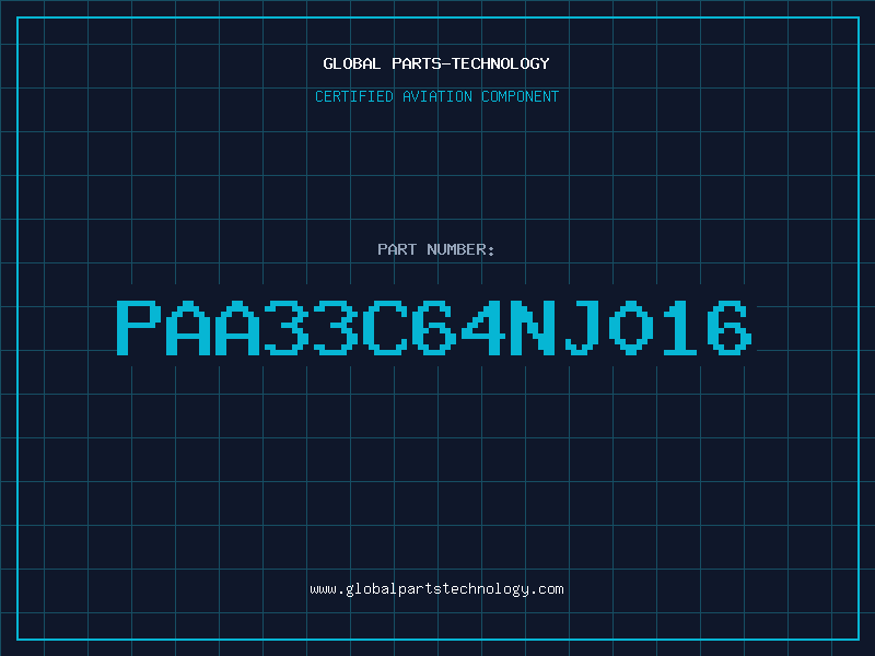 Aviation Part PAA33C64NJ016
