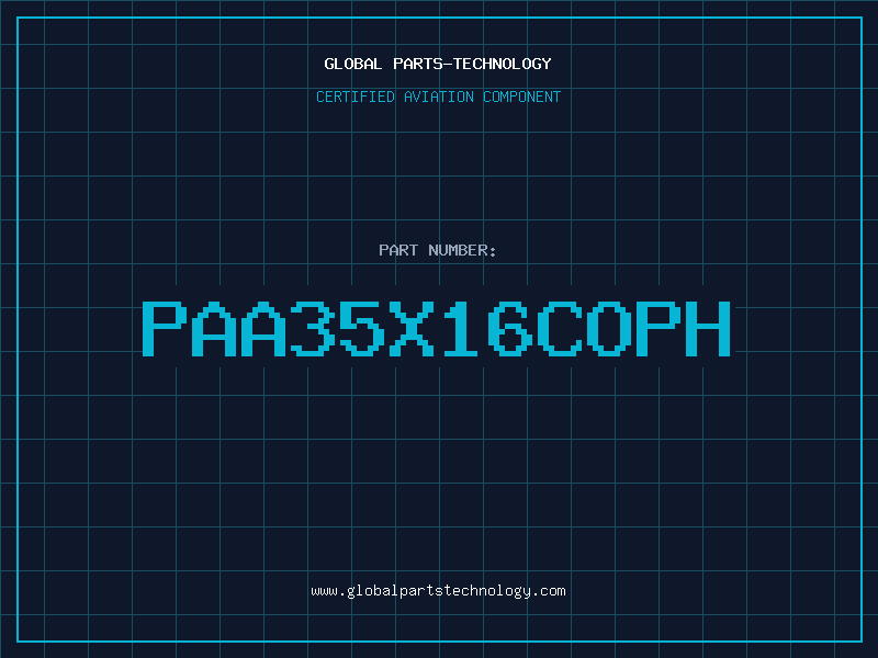 Aviation Part PAA35X16COPH