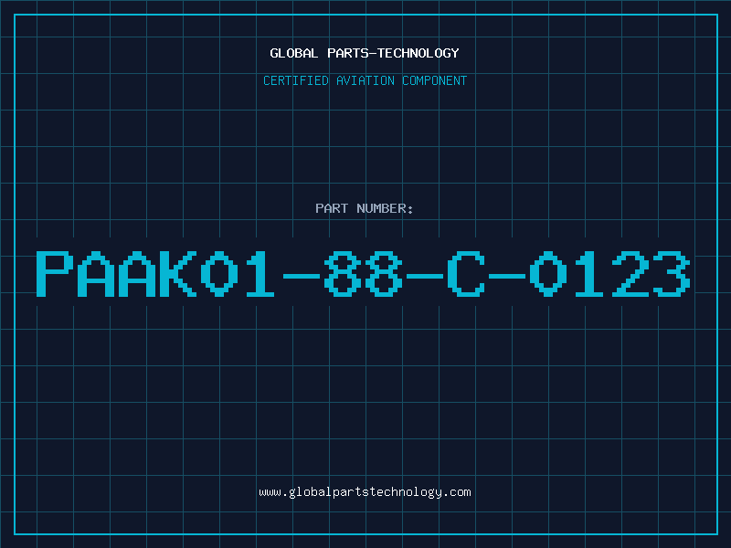 Aviation Part PAAK01-88-C-0123