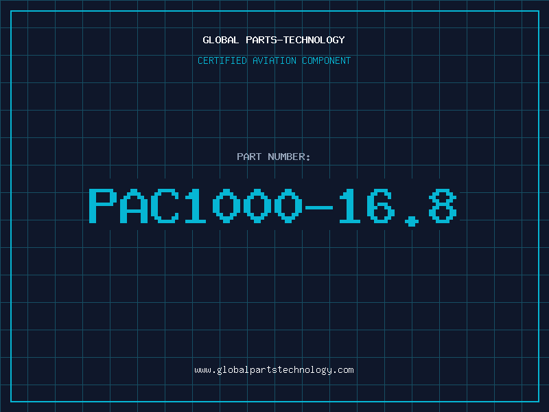 Aviation Part PAC1000-16.8