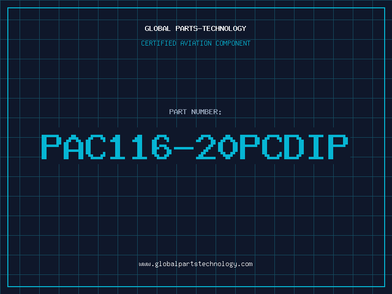 Aviation Part PAC116-20PCDIP